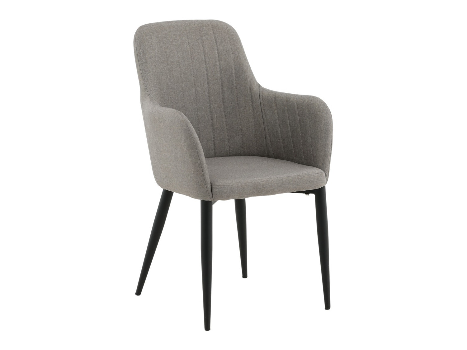 Conjunto de comedor Dallas 2088 (Gris + Negro)