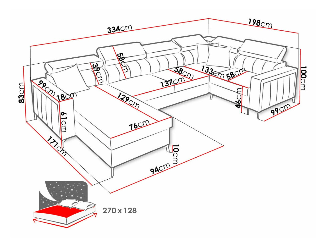 Sofá rinconero Sarasota 153 (Mono 231 + Botanical 36)