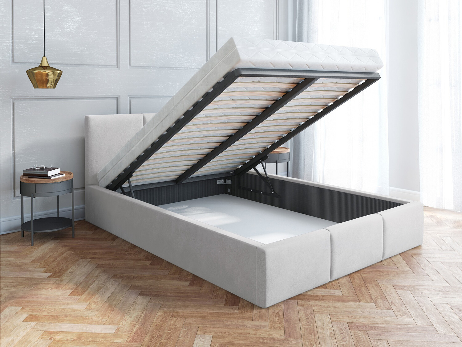 Cama Fairfield 109 (Blanco)