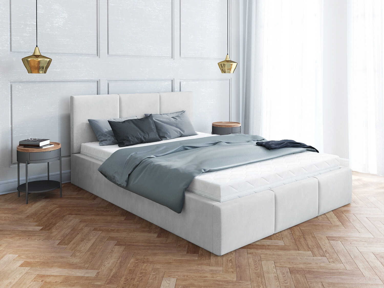 Cama Fairfield 109 (Blanco)