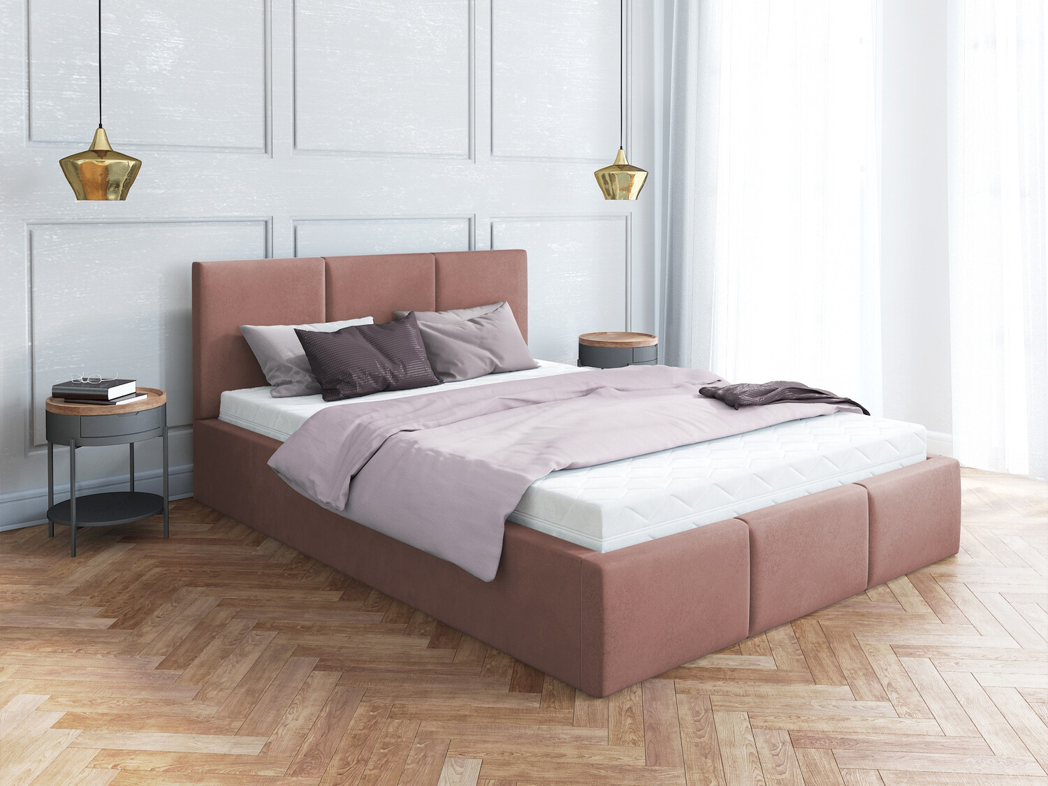 Cama Fairfield 109 (Rosa)