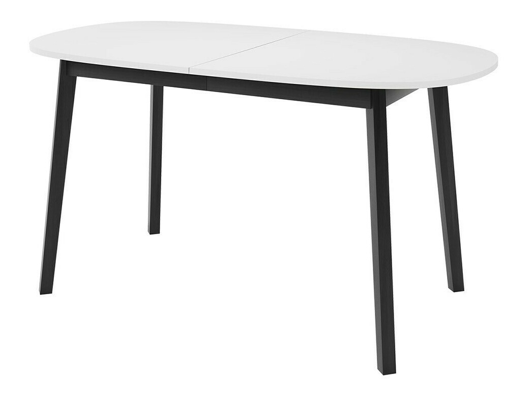 Conjunto de comedor Edmond 121 (Blanco + Negro)