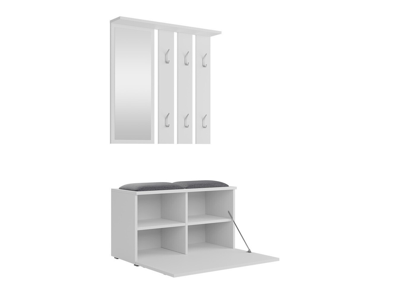 Conjunto para recibidor Mandeville 103 (Roble Sonoma)