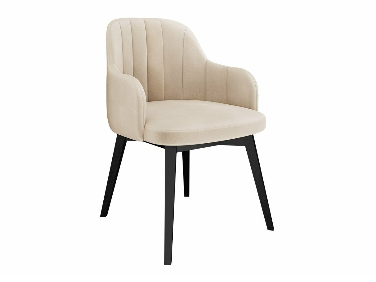 Conjunto de comedor Racine 128 (Blanco brillante + Negro brillante)