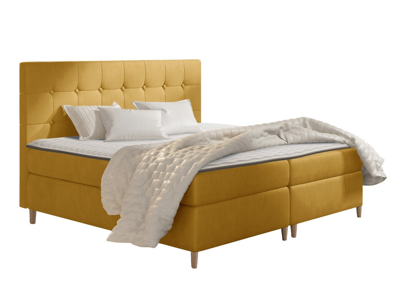 Cama continental Baltimore 130 (Magic Velvet 2215)