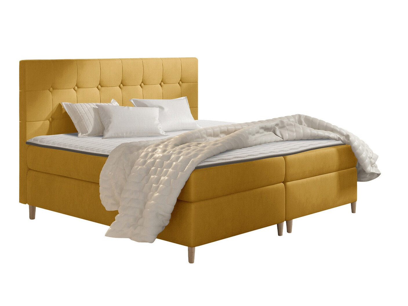 Cama continental Baltimore 130 (Magic Velvet 2215)