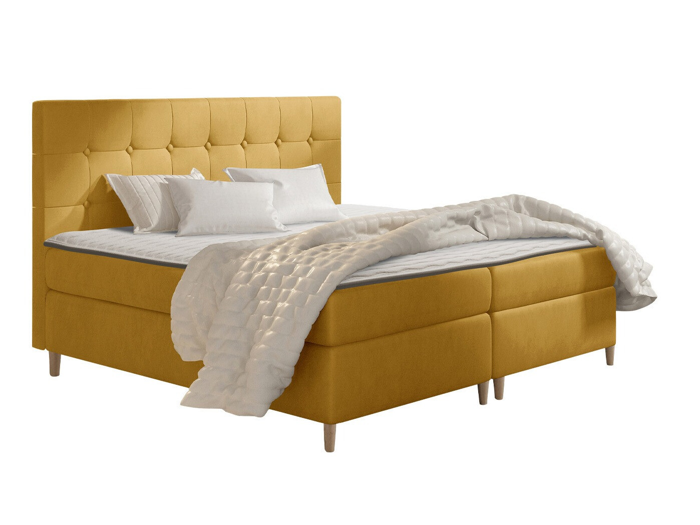 Cama continental Baltimore 130 (Magic Velvet 2215)