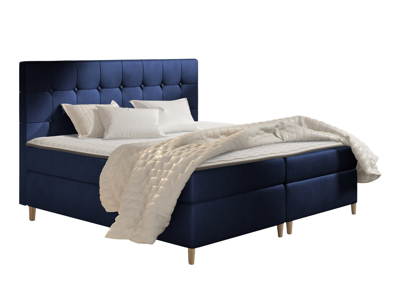 Cama continental Baltimore 130 (Magic Velvet 2216)