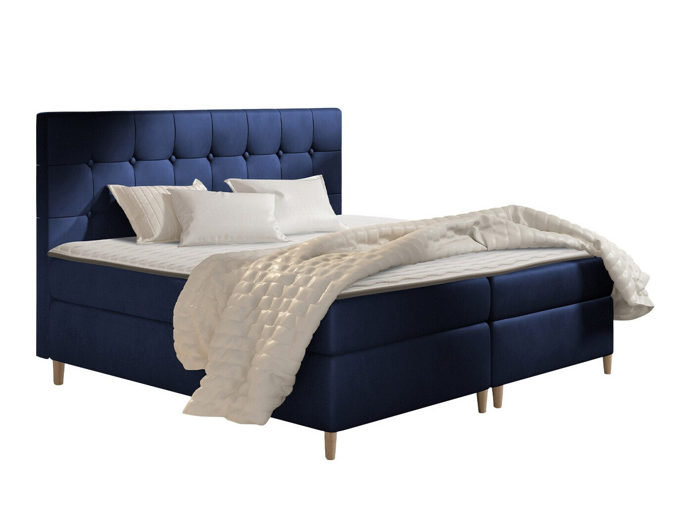 Cama continental Baltimore 130 (Magic Velvet 2216)