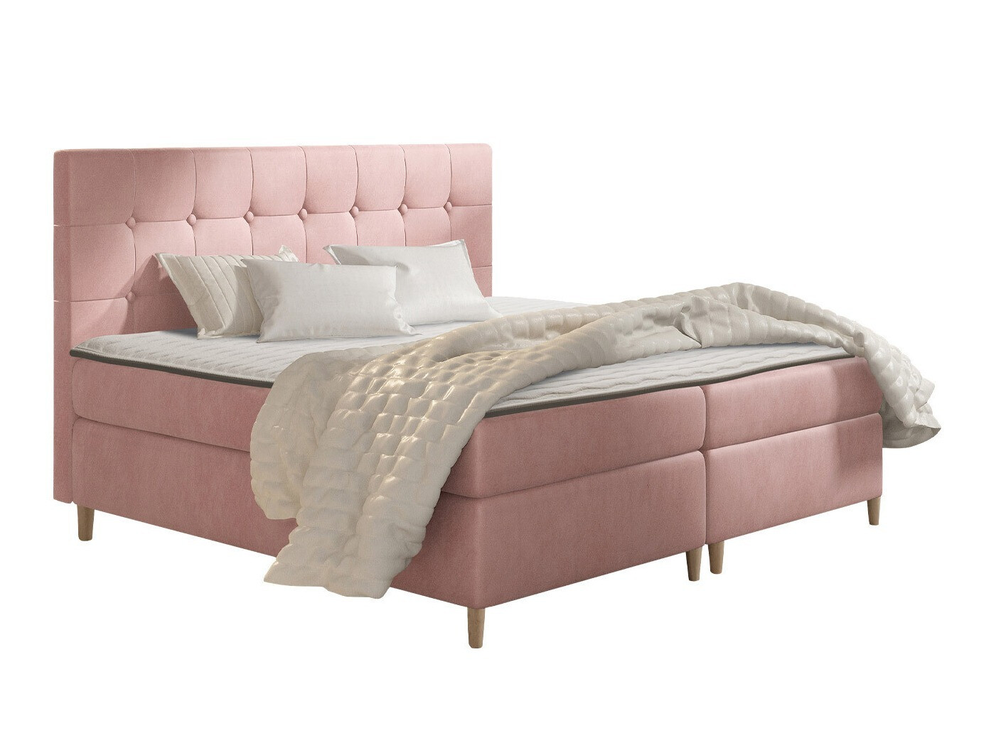 Cama continental Baltimore 130 (Magic Velvet 2257)