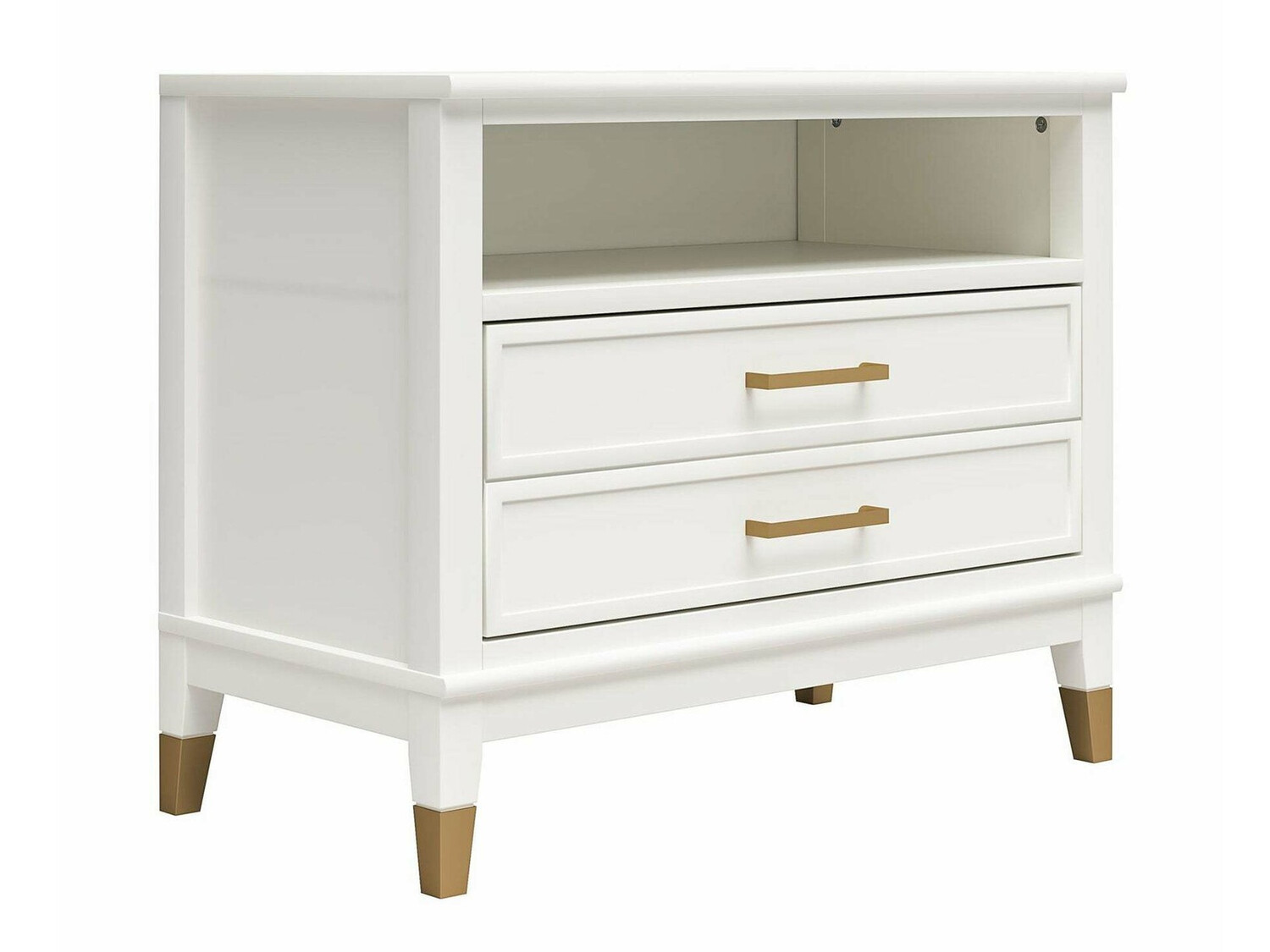 Mesilla de noche CosmoLiving by Cosmopolitan Belromu 107 (Blanco)