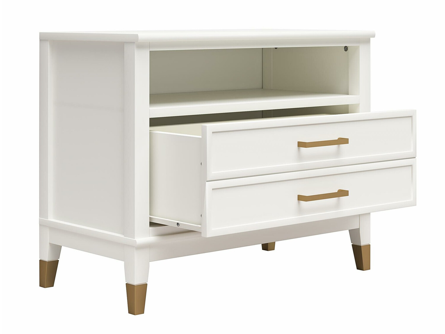 Mesilla de noche CosmoLiving by Cosmopolitan Belromu 107 (Blanco)