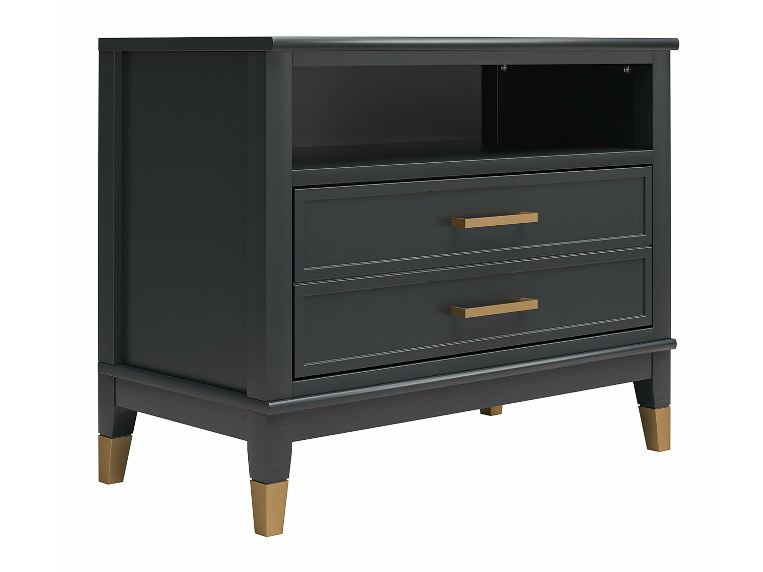 Mesilla de noche CosmoLiving by Cosmopolitan Belromu 107 (Negro)