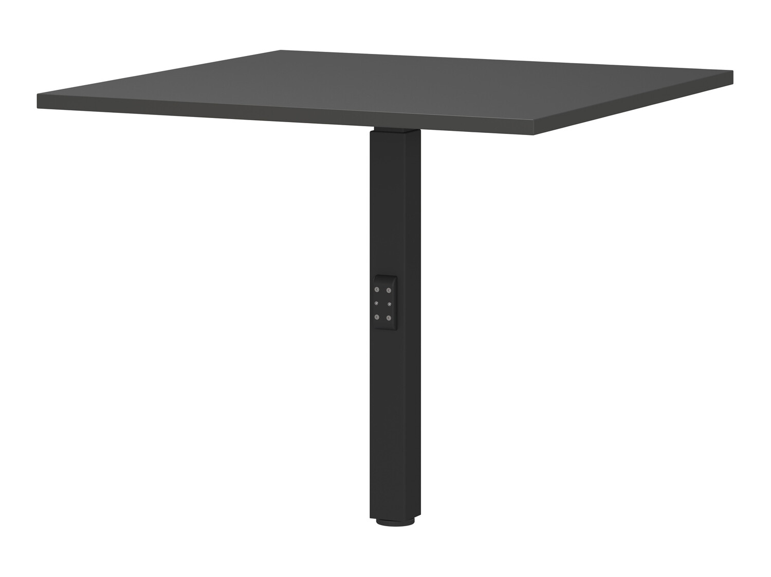 Escritorio de altura regulable Feltoru 121 (Grafito)