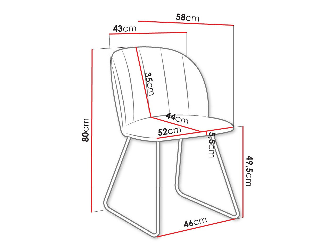Silla Comfivo Passer I (Magic Velvet 2216)
