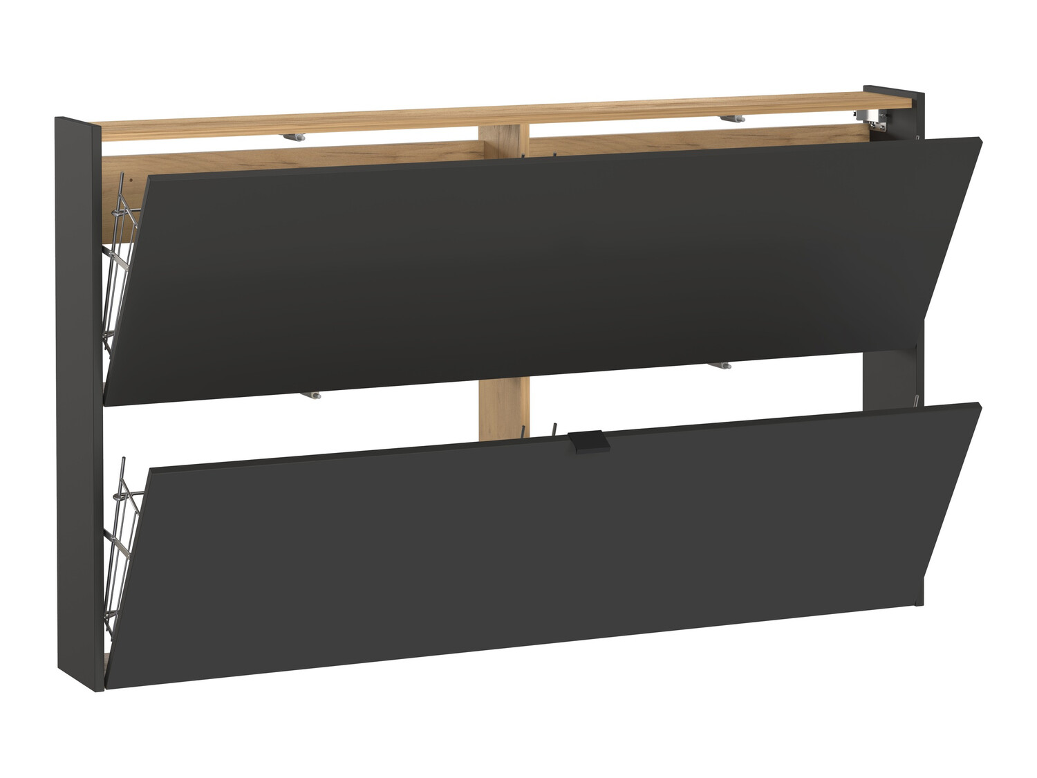 Conjunto para recibidor Cirsale 109 (Grafito + Navarra roble)