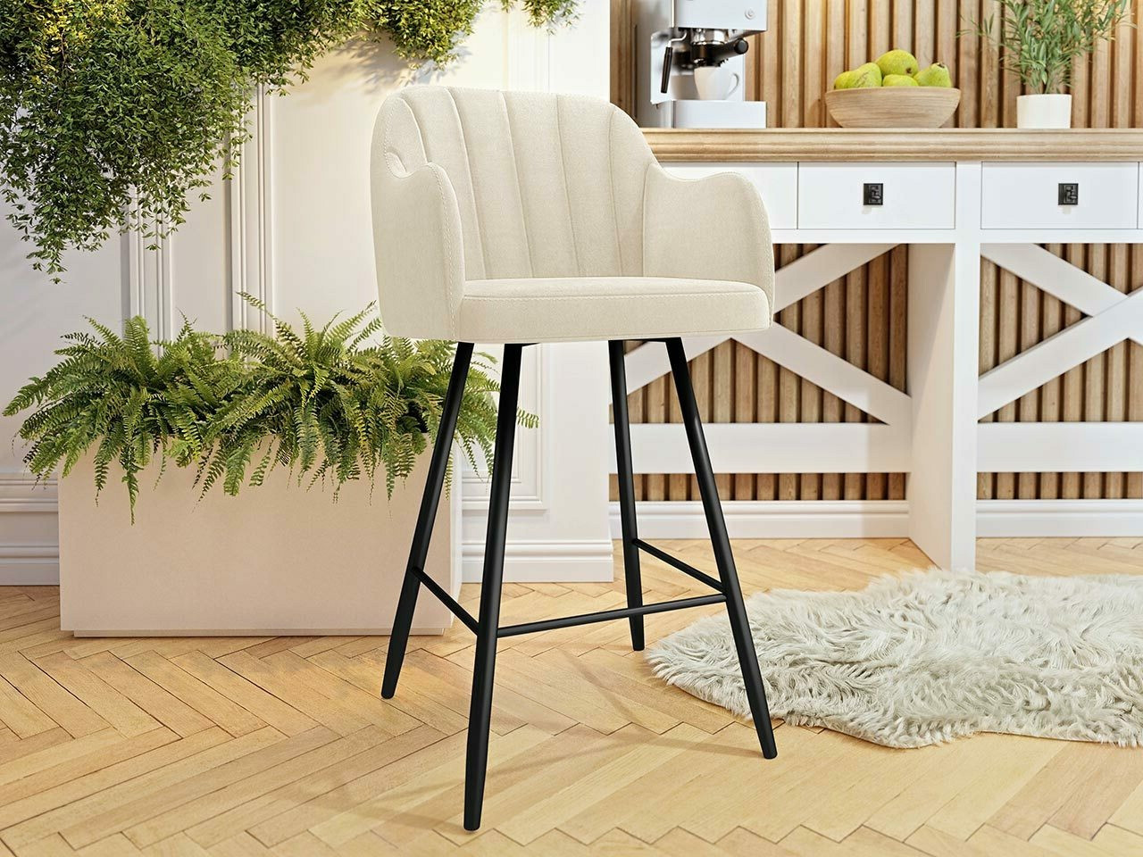 Silla de barra Comfivo 103 (Magic Velvet 2250)