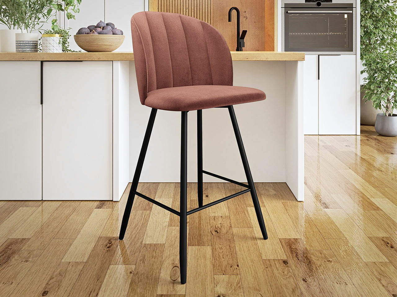 Silla de barra Comfivo 104 (Magic Velvet 2258)