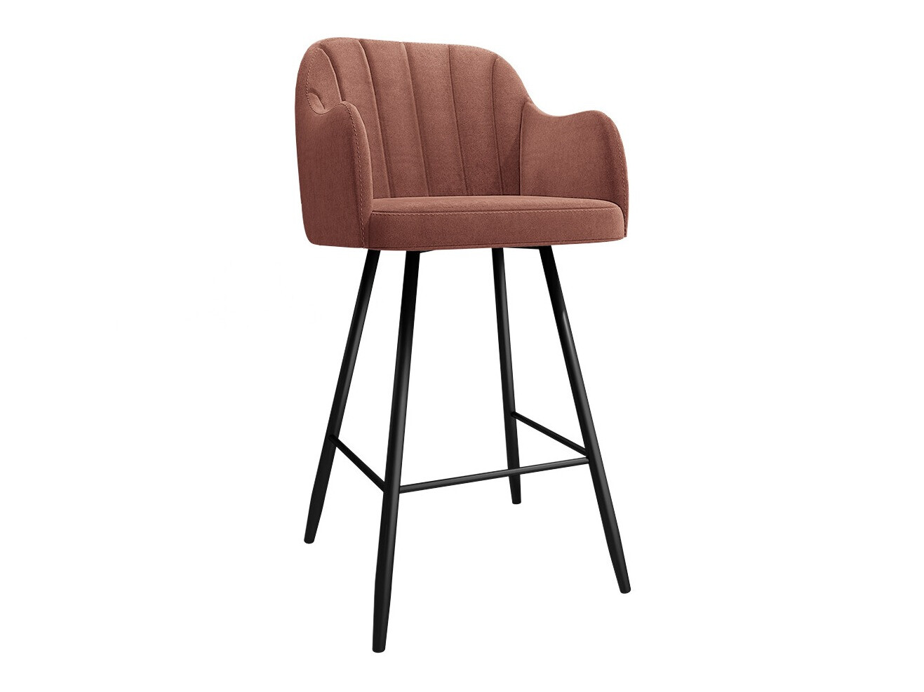 Silla de barra Comfivo Anser I (Magic Velvet 2258)