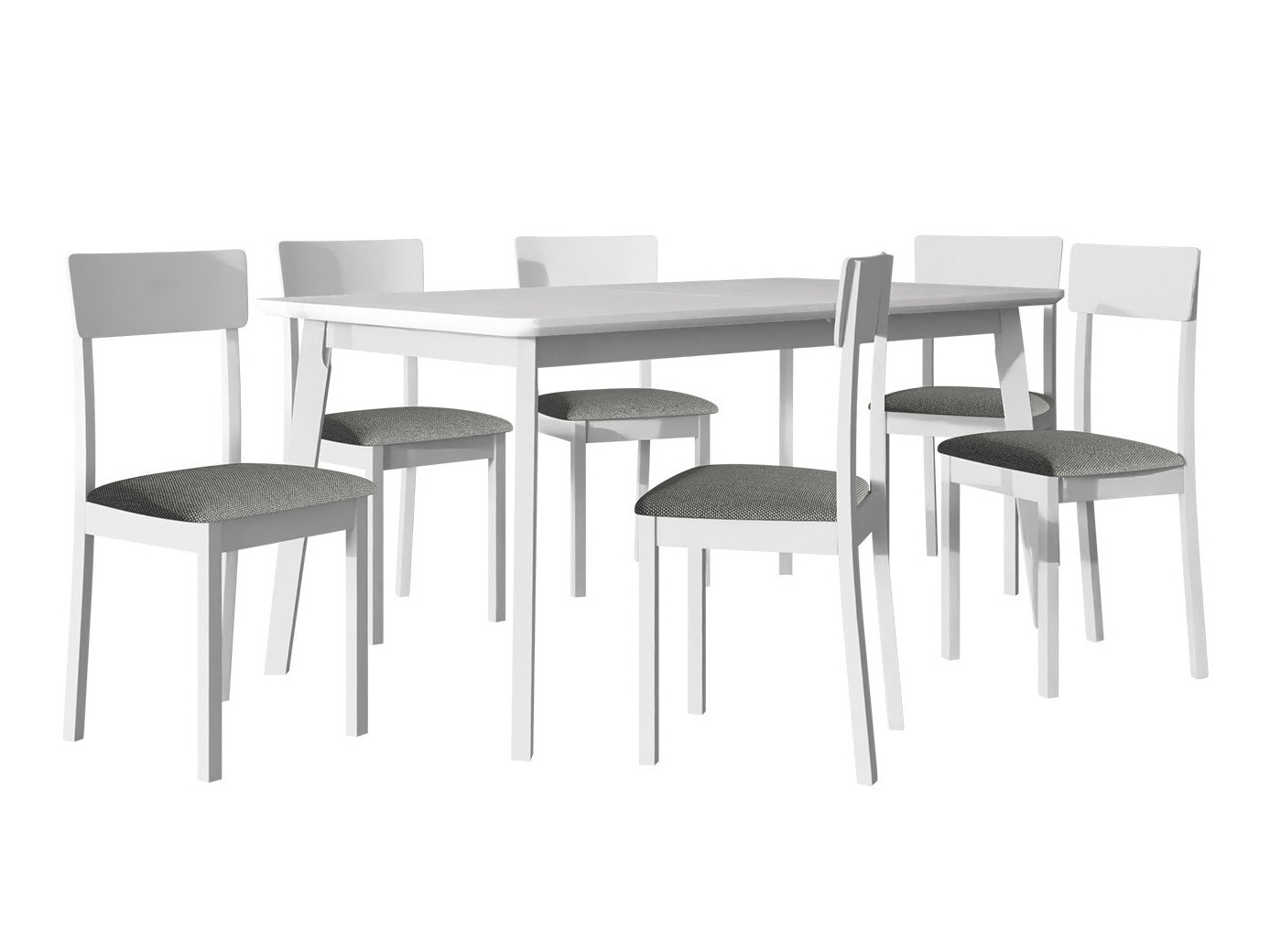 Conjunto de comedor Victorville 350 (Blanco)
