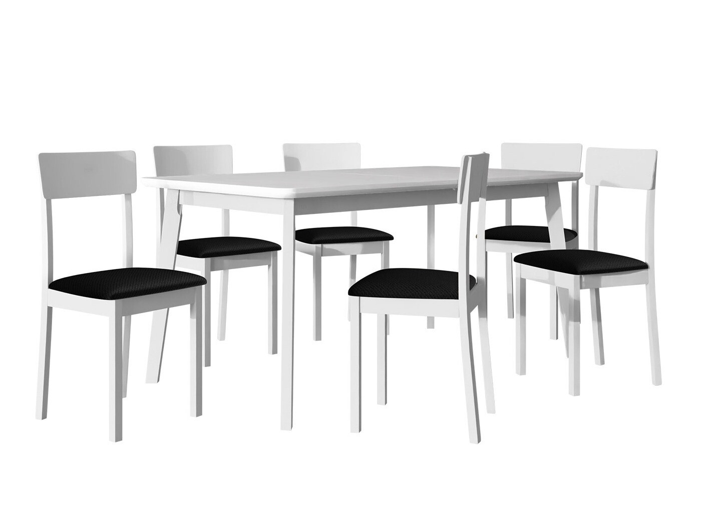 Conjunto de comedor Victorville 350 (Blanco)