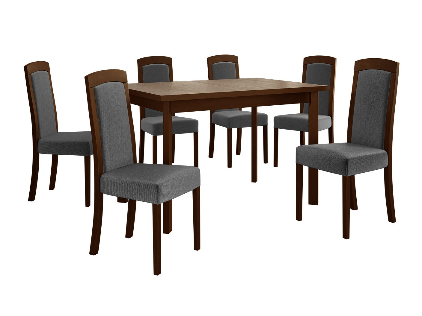 Conjunto de comedor Victorville 351 (Nogal)