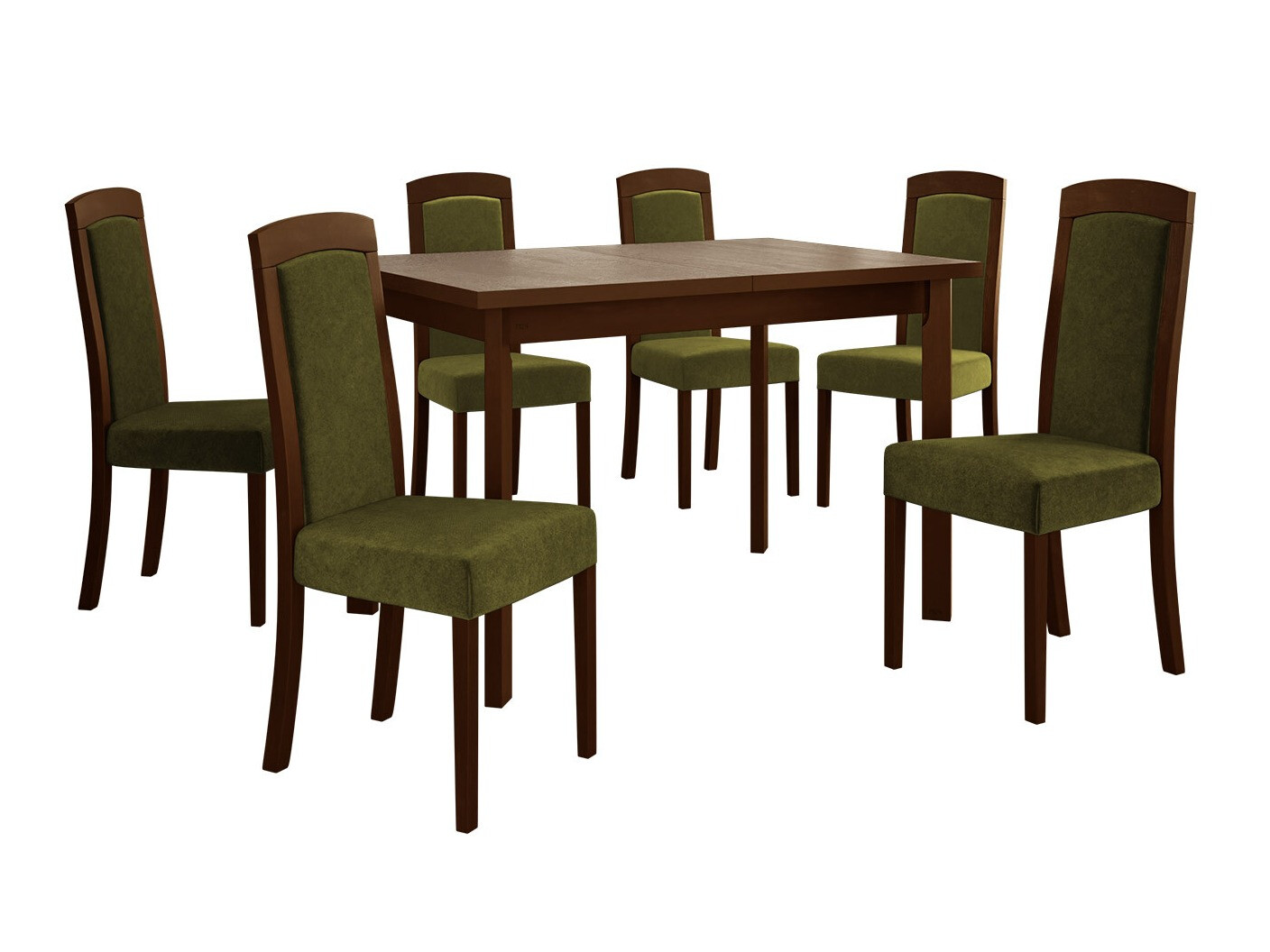 Conjunto de comedor Victorville 351 (Nogal)