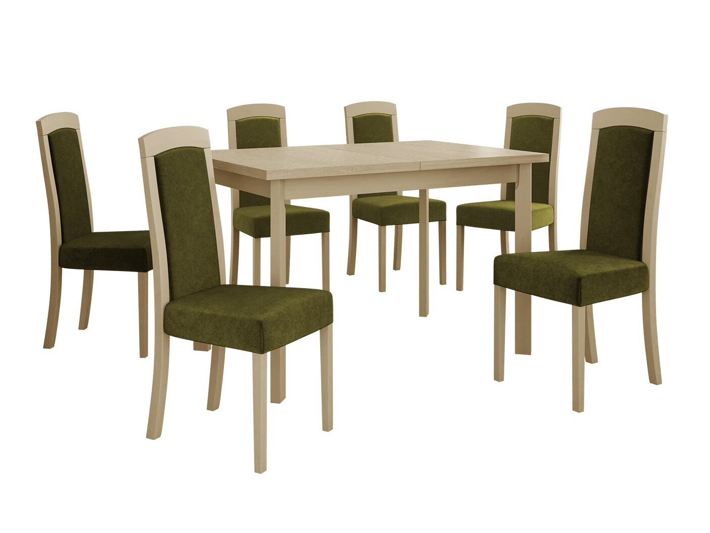 Conjunto de comedor Victorville 351 (Roble Sonoma)