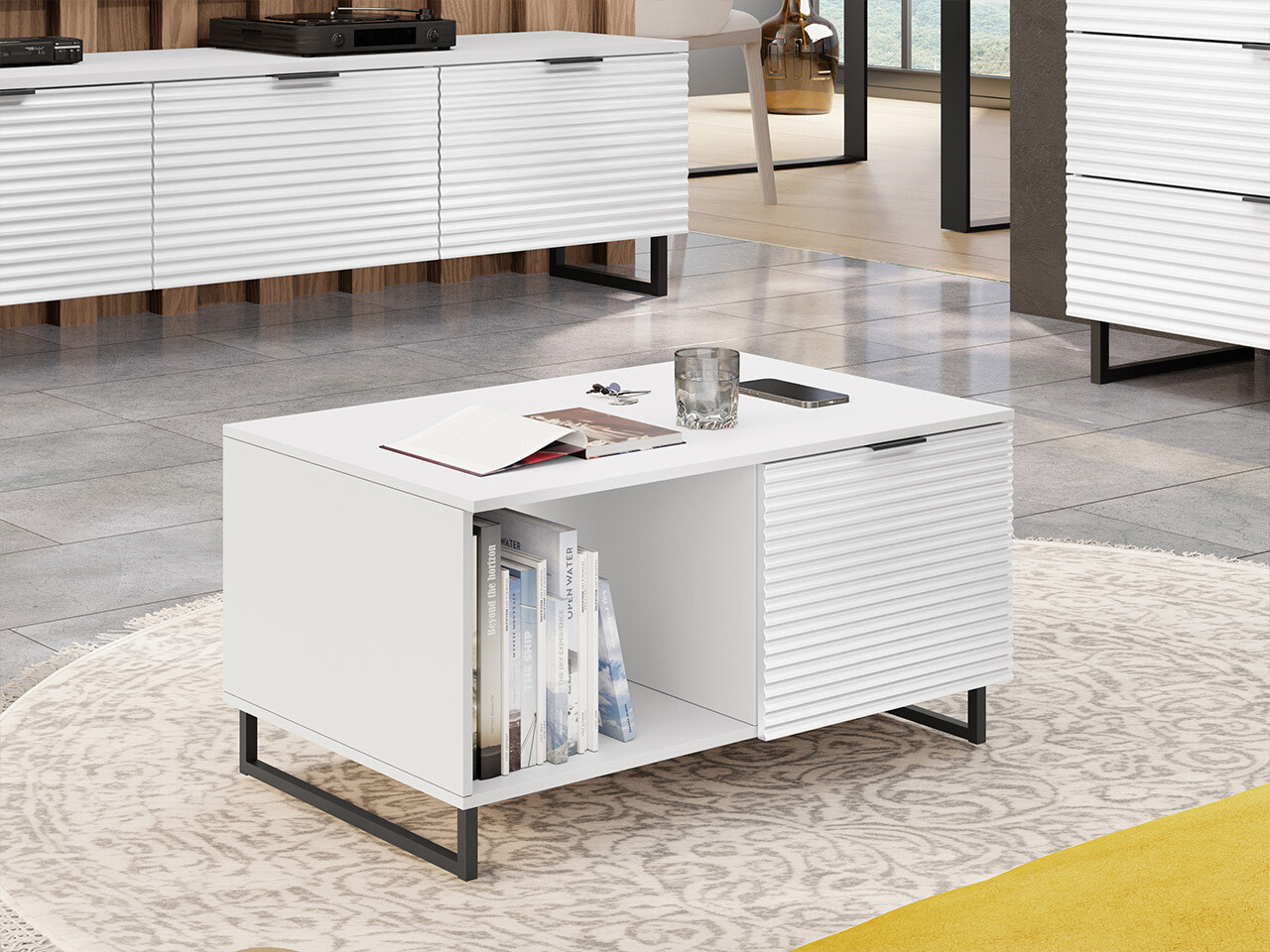 Mesa de centro Sarasota 181 (Blanco)