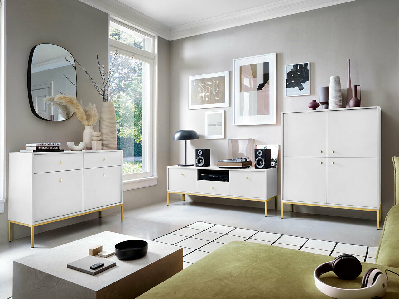 Mueble TV Romveri 101 (Blanco)