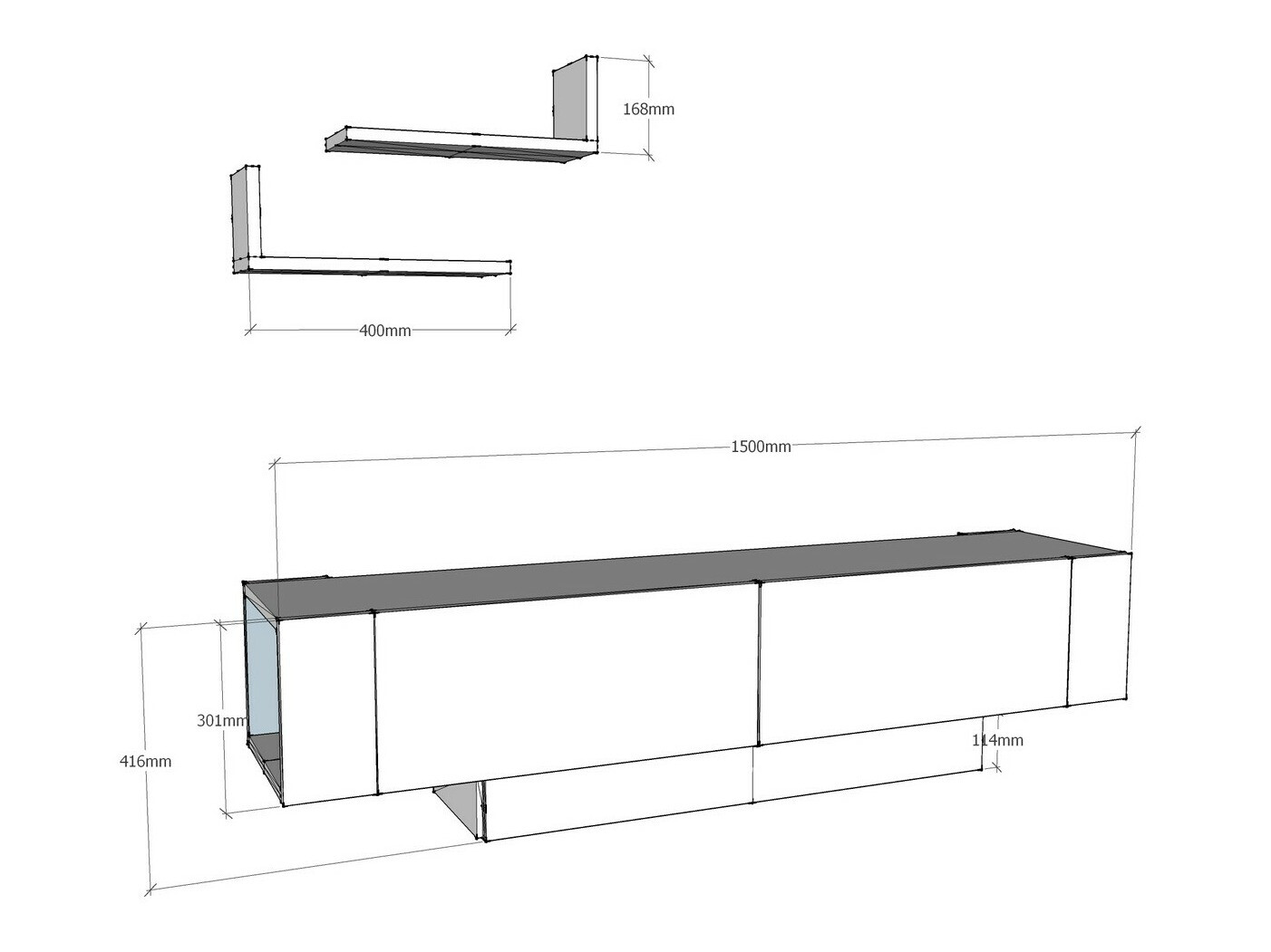 Mueble TV Kailua 1449