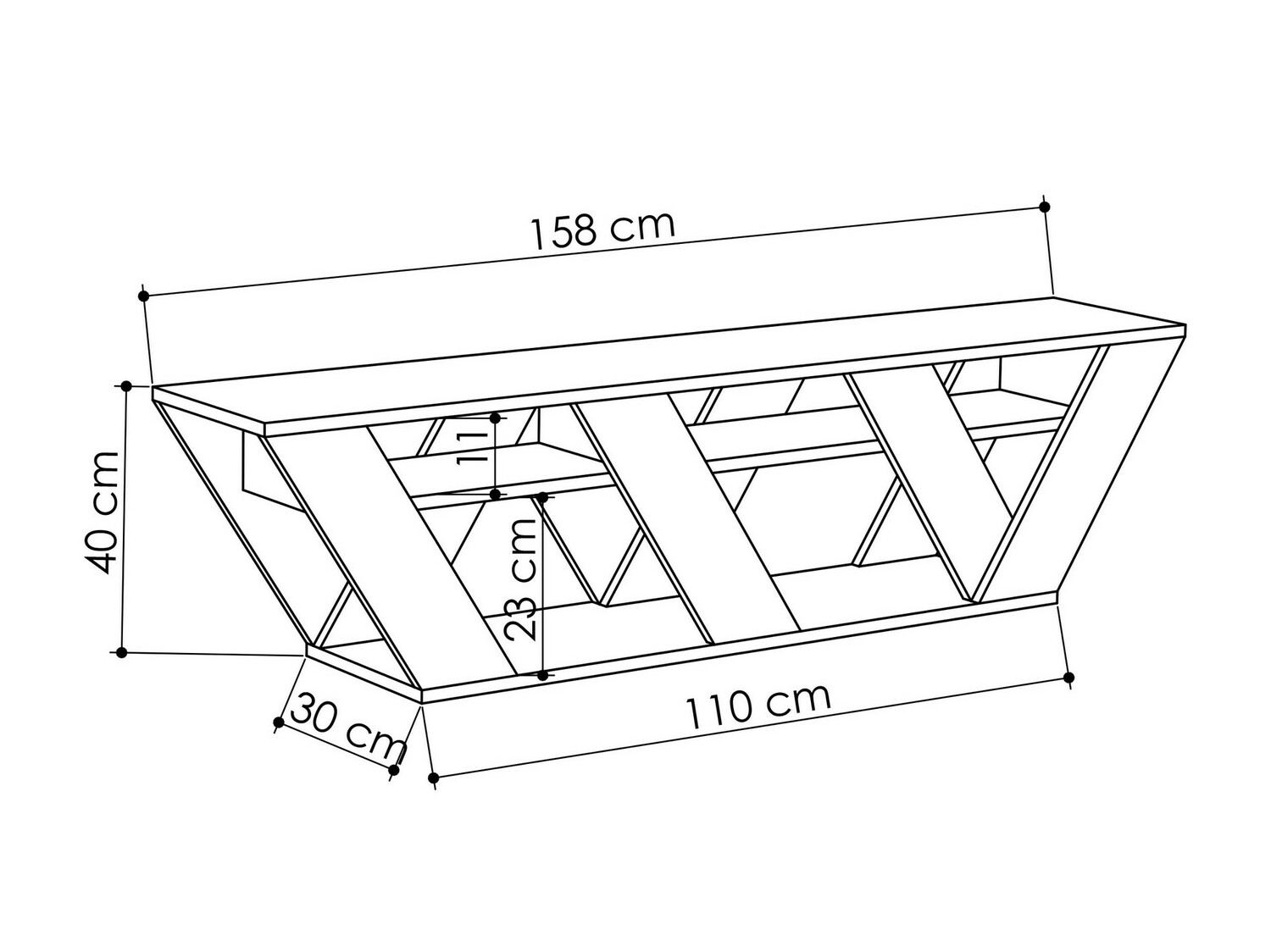 Mueble TV Kailua 1454