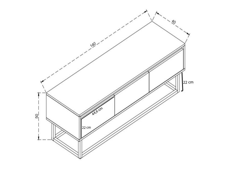 Mueble TV Kailua 1478