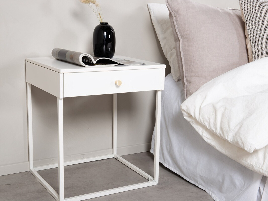 Mesilla de noche Evasevu 104 (Blanco)