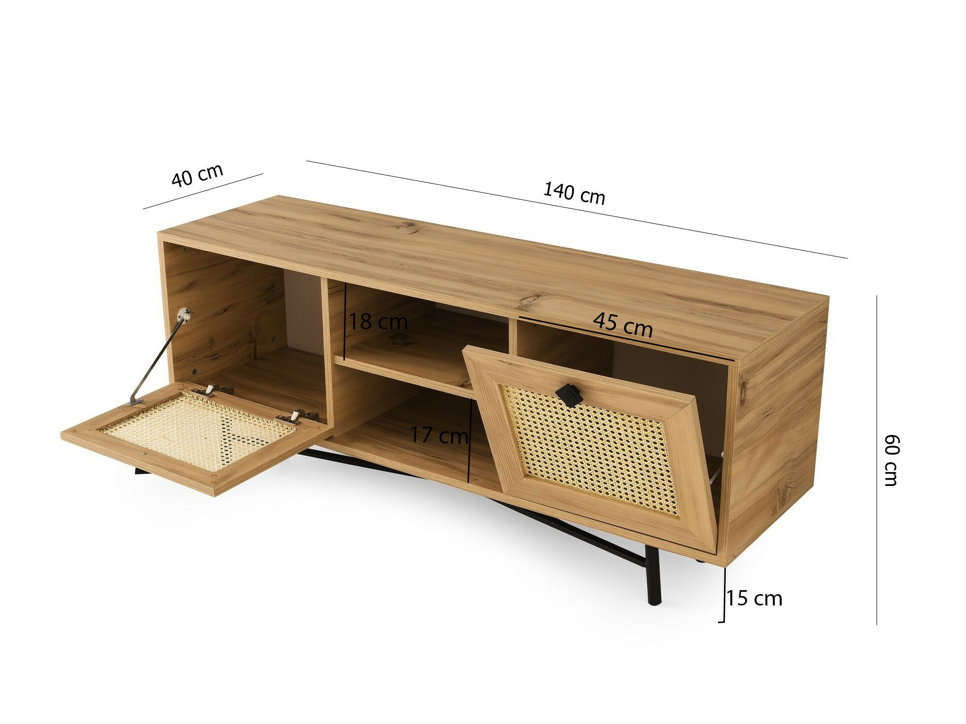 Mueble TV Kailua 1500