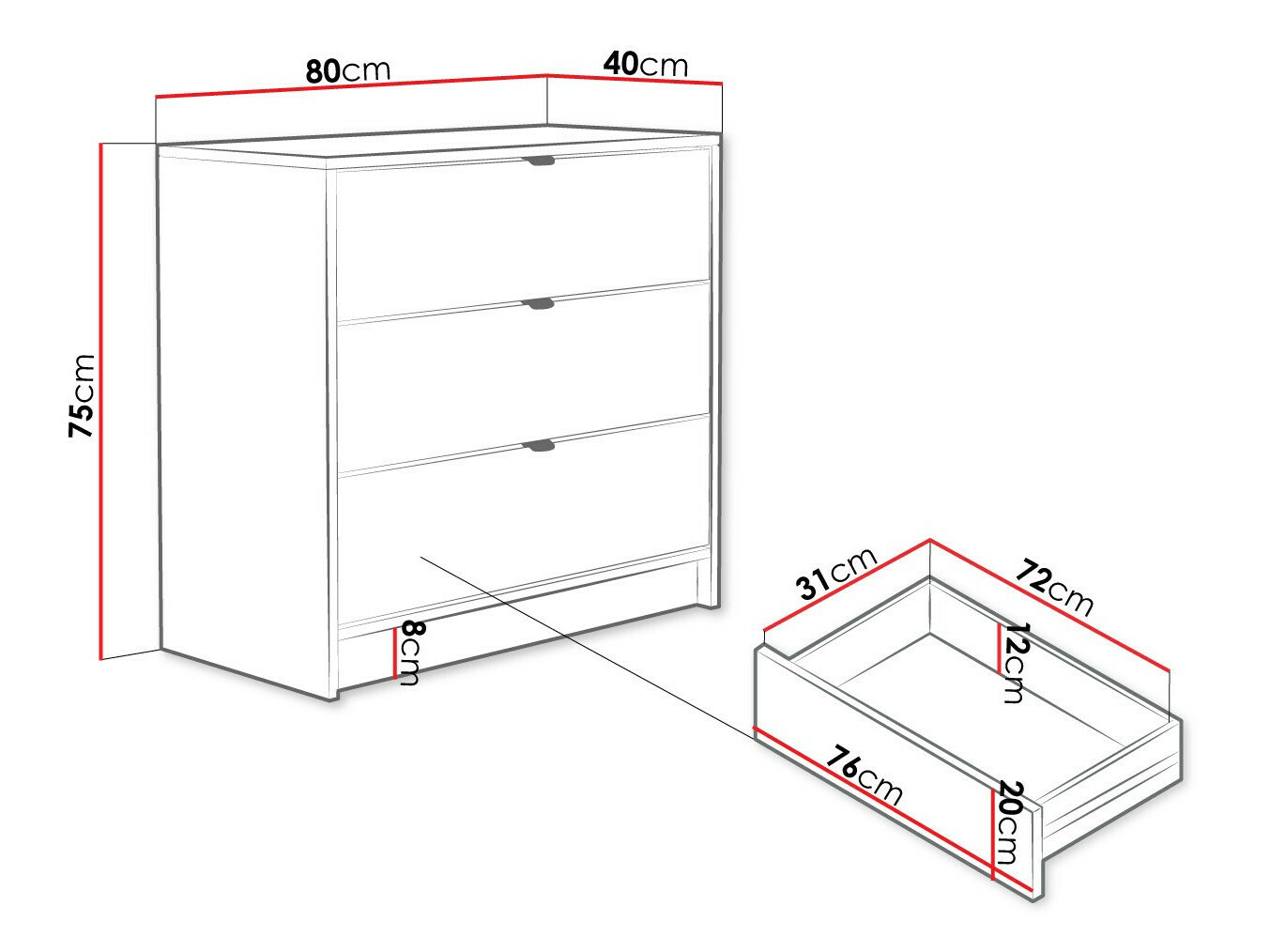Cómoda Comfivo Papilio I (Negro)