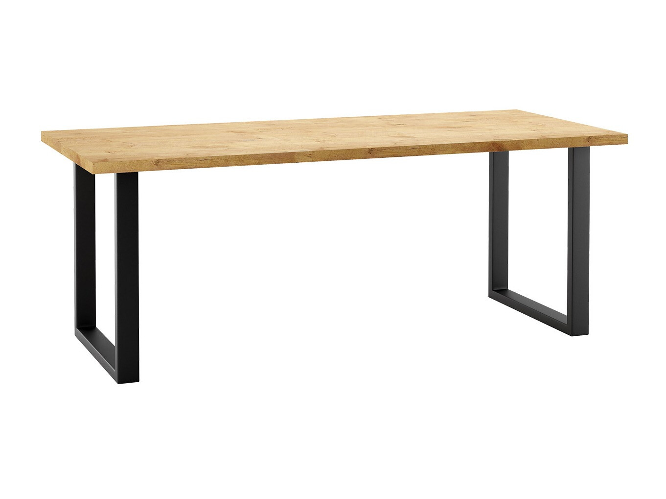 Mesa de centro Oswego 100 (Negro + Craft roble)