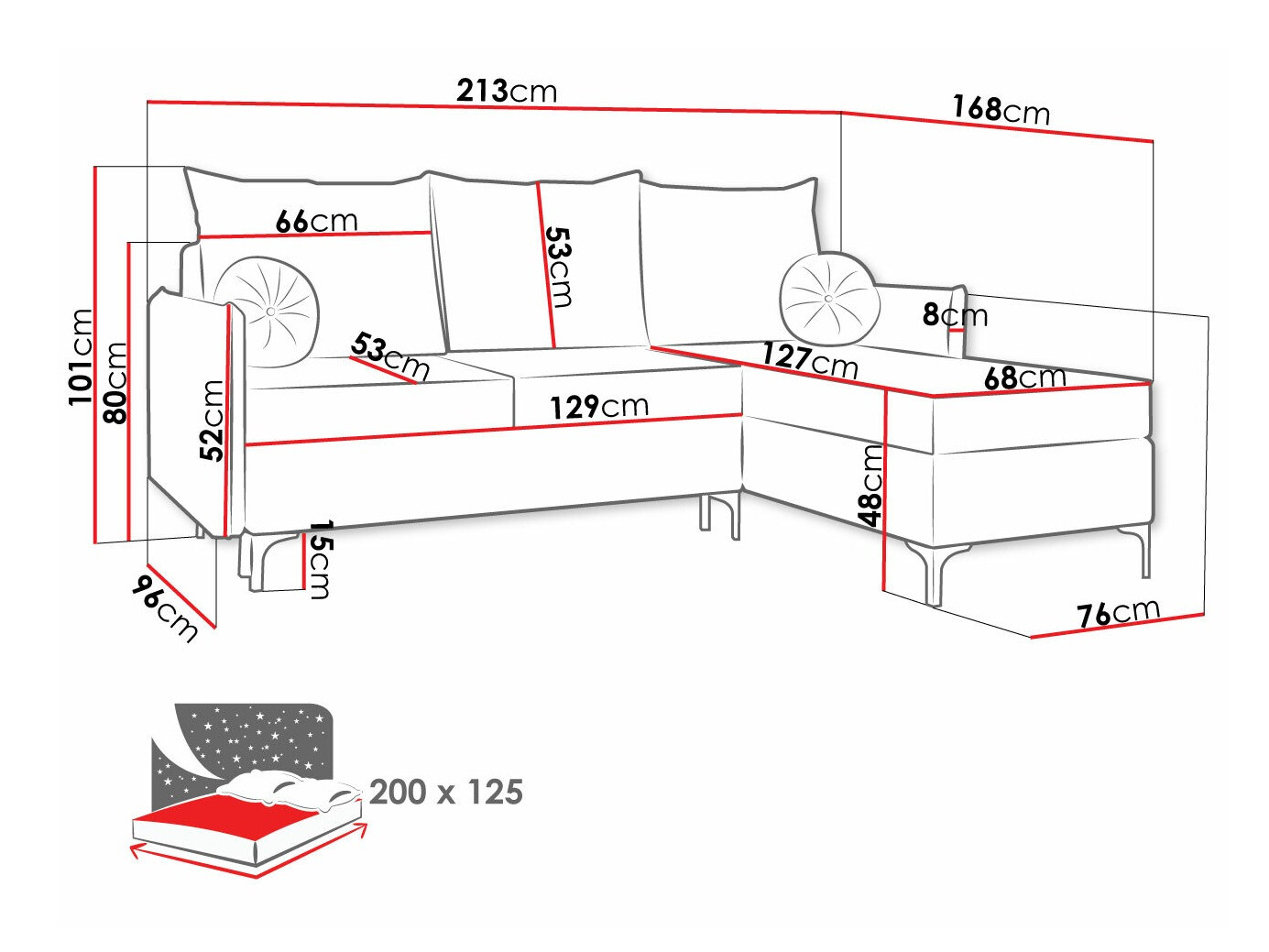 Sofá rinconero Clovis 112 (Manila 29)