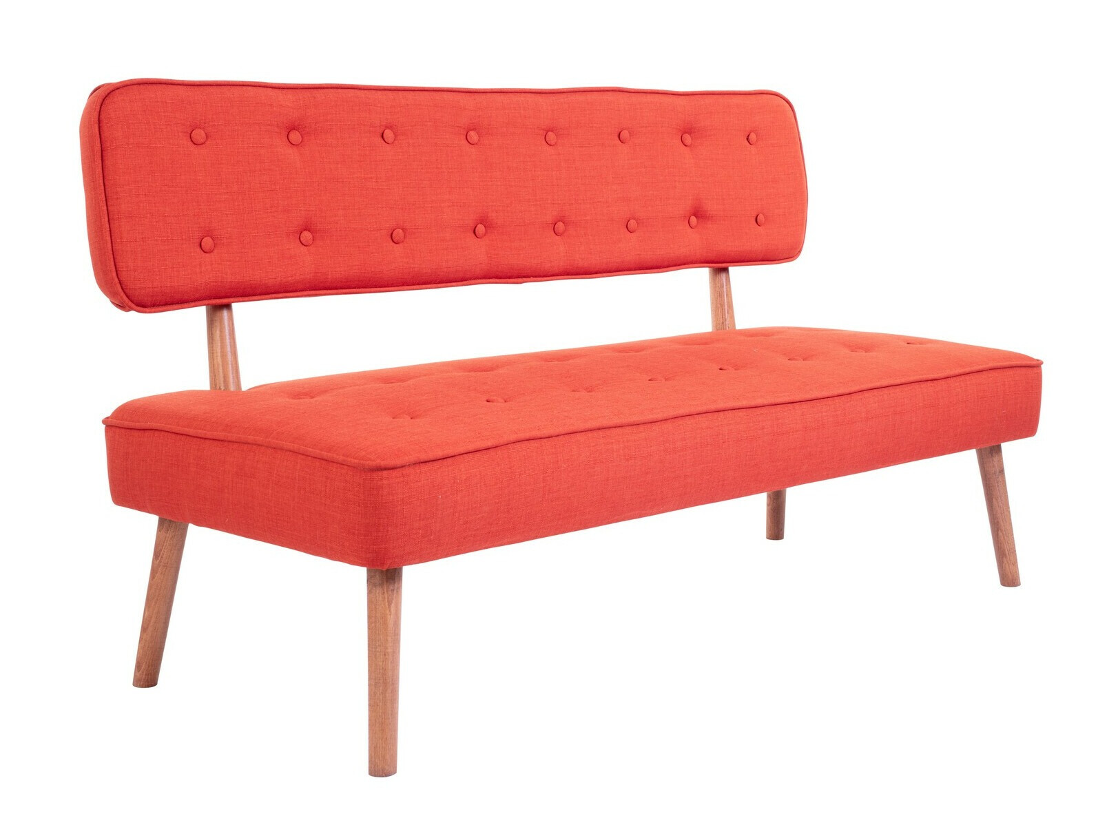 Banco tapizado Altadena 352 (Rojo)