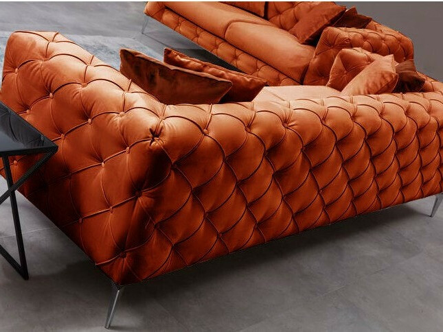 Sofá chesterfield Altadena 356 (Naranja)