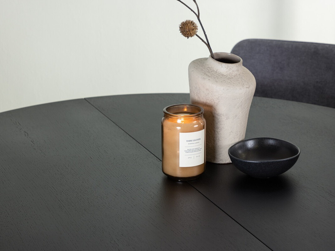 Conjunto de mesas y sillas para comedor Dallas 4335 (Negro + Gris oscuro)