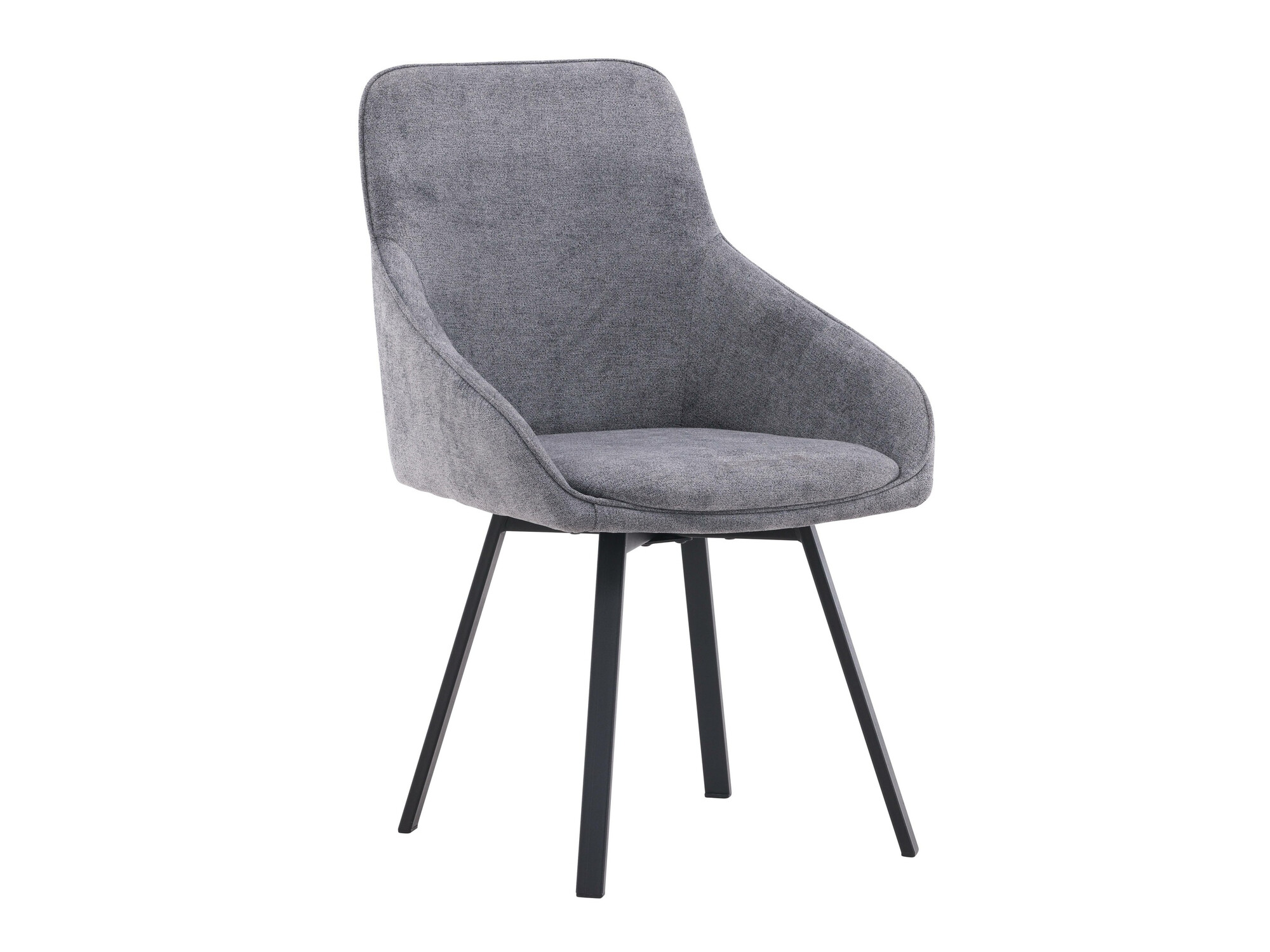 Conjunto de mesas y sillas para comedor Dallas 4335 (Negro + Gris oscuro)