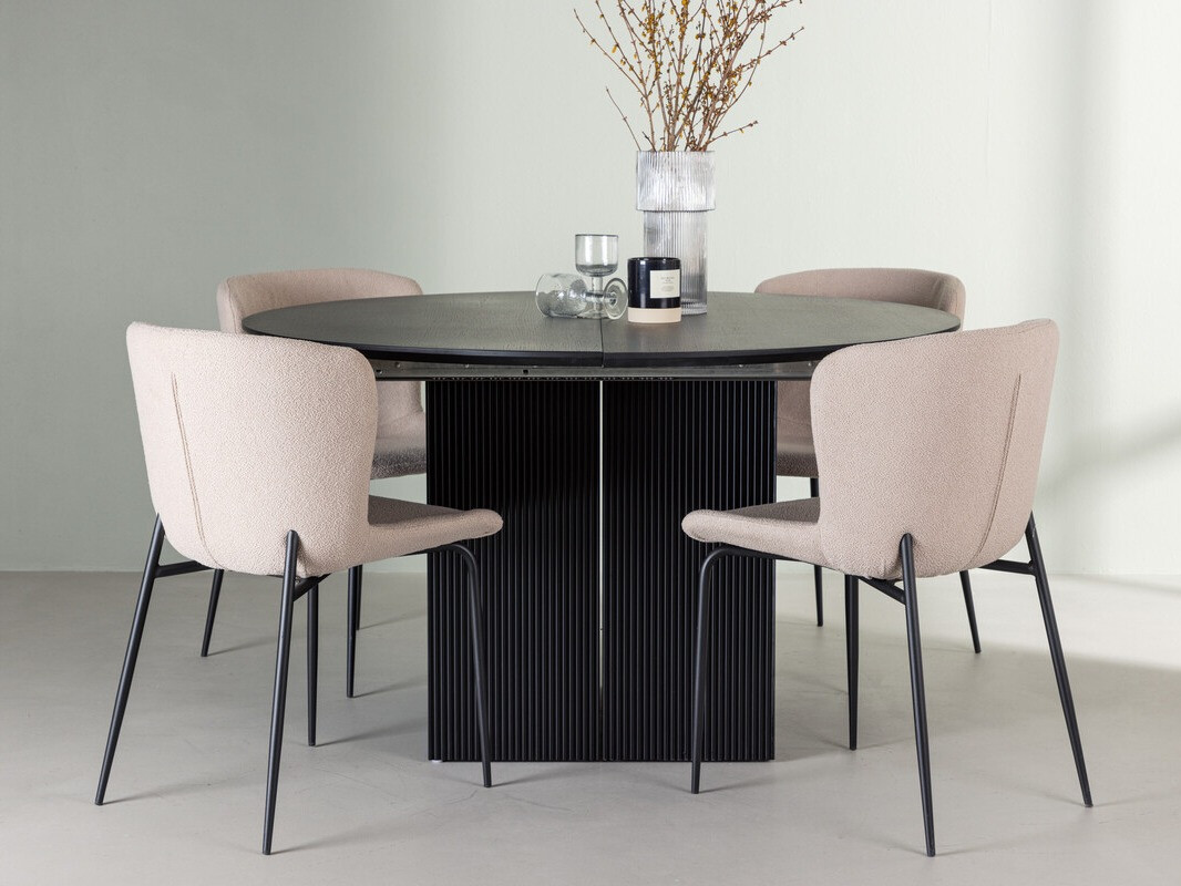 Conjunto de mesas y sillas para comedor Dallas 4286