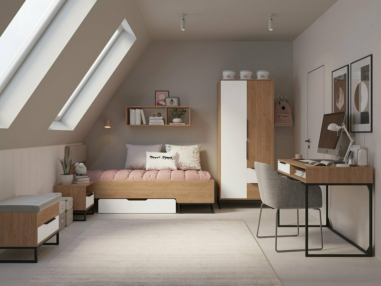 Mesa de oficina Romcama 100