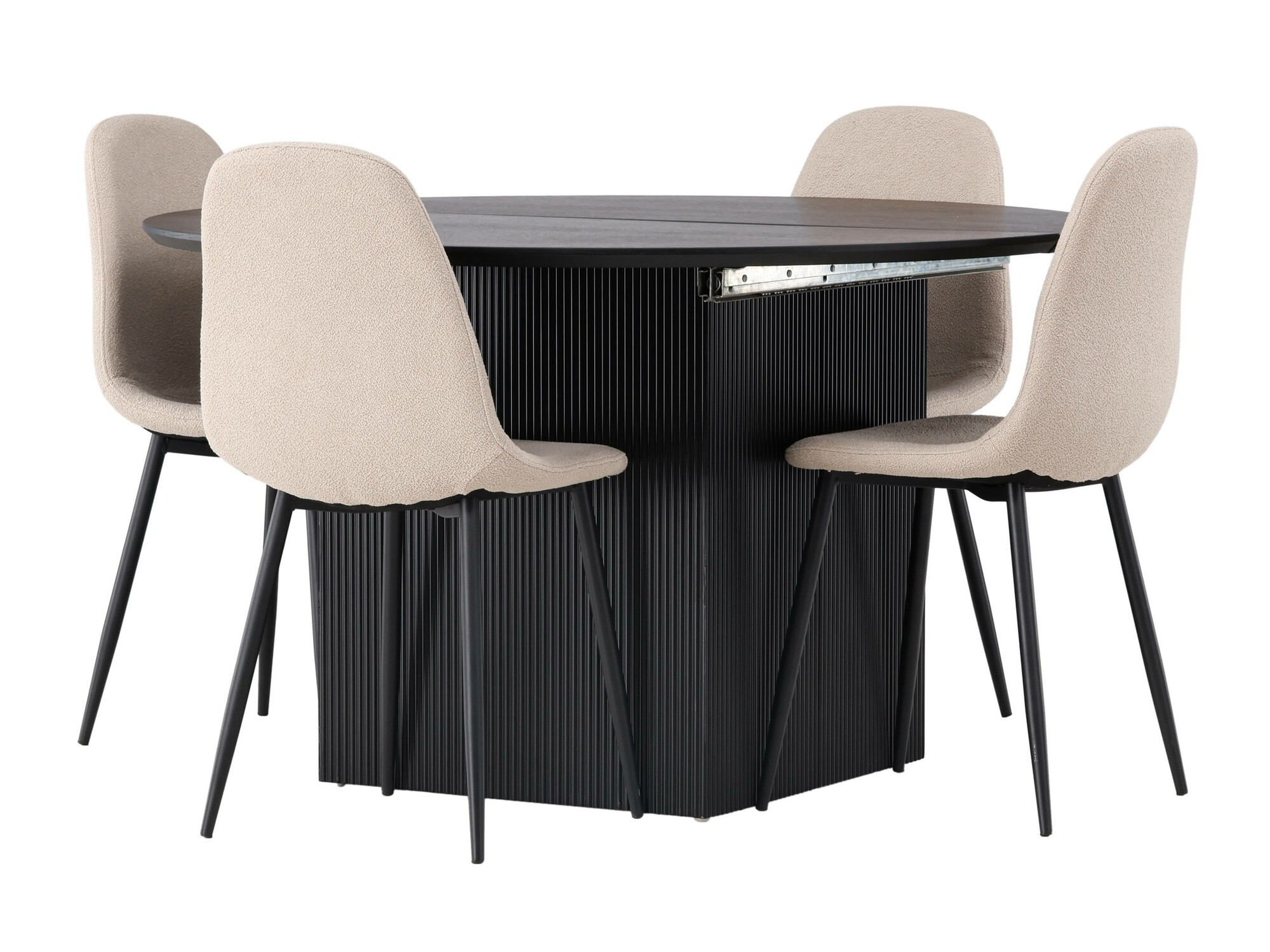 Conjunto de mesas y sillas para comedor Dallas 4287 (Beige)