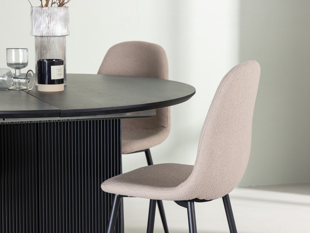 Conjunto de mesas y sillas para comedor Dallas 4287 (Beige)