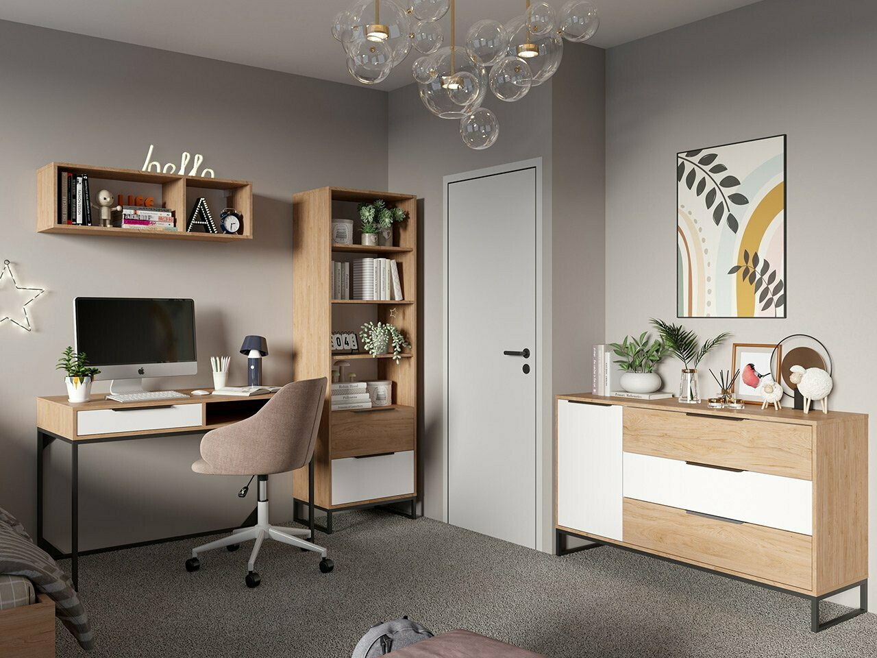 Estantería de pared Romcama 103