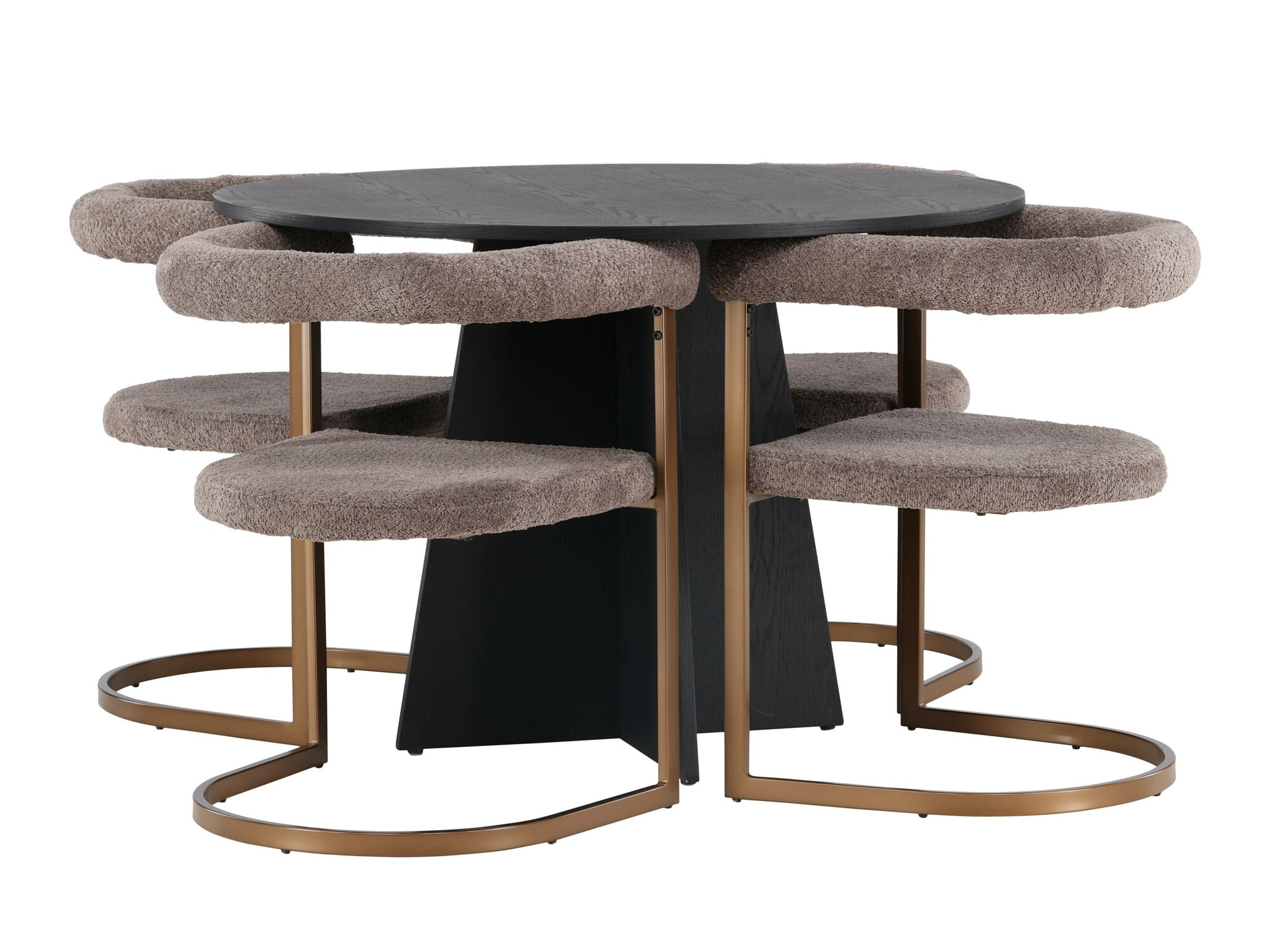 Conjunto de mesas y sillas para comedor Dallas 4290