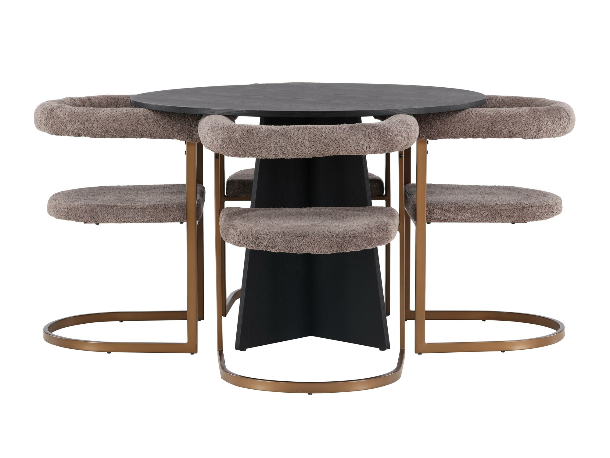 Conjunto de mesas y sillas para comedor Dallas 4290