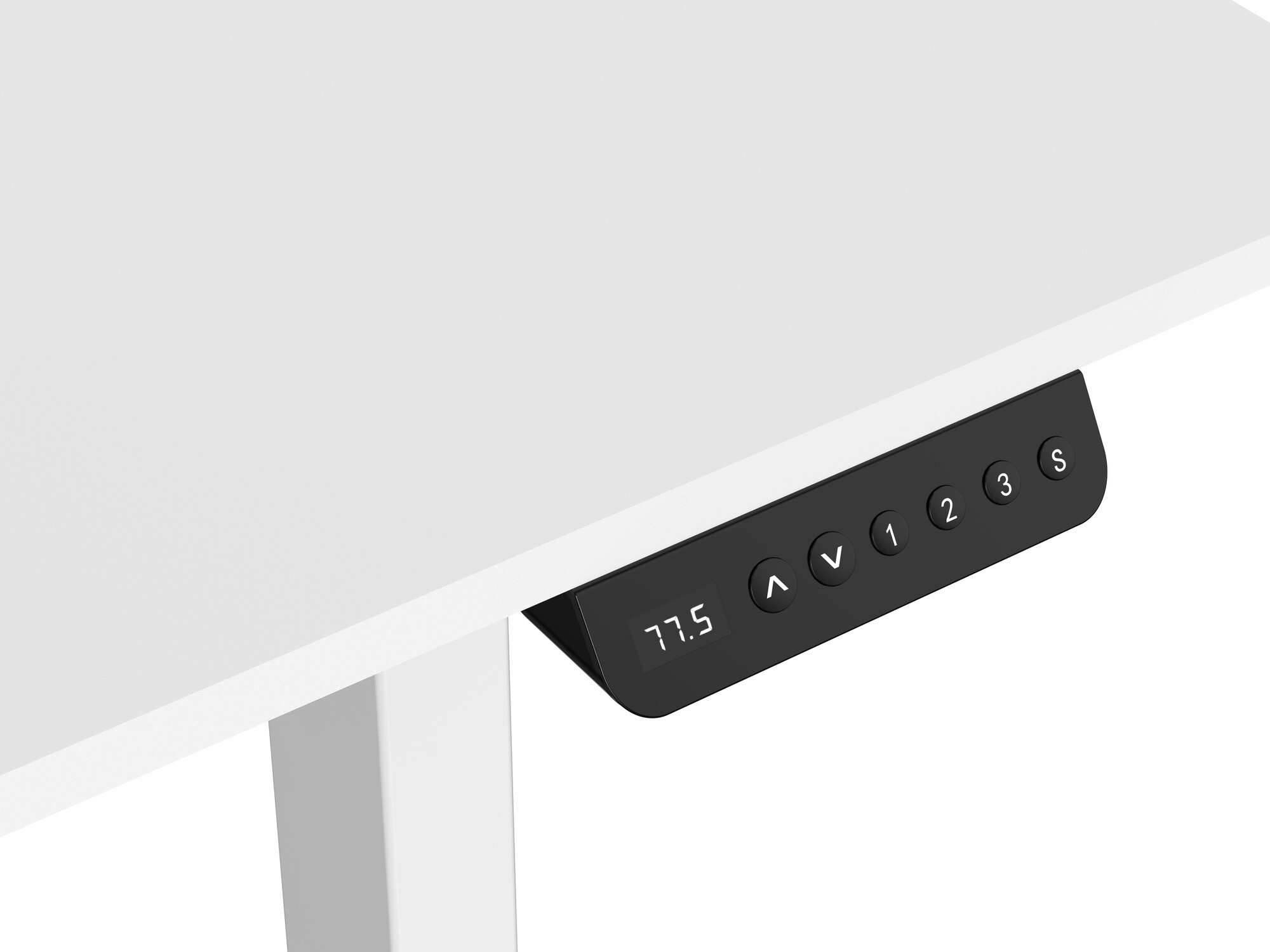 Escritorio de altura regulable Lodi 100 (Blanco)